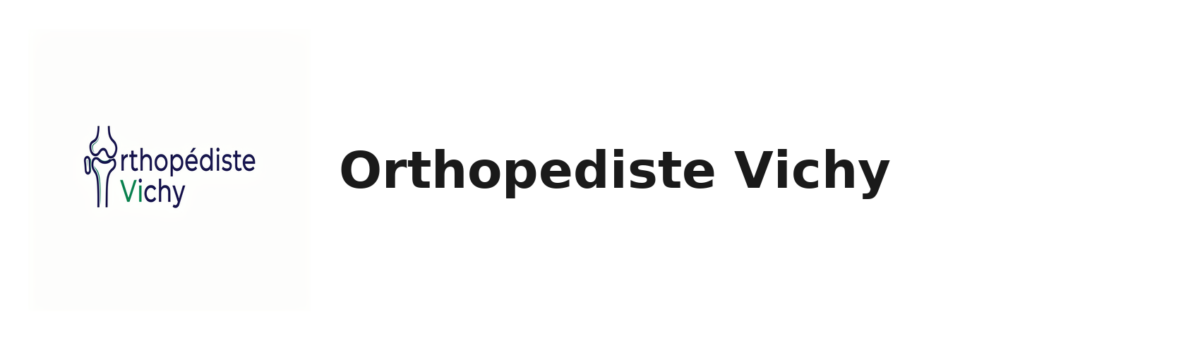 Logo Orthopediste Vichy